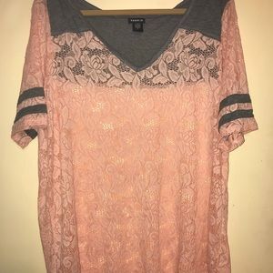 Lace top, size 1x